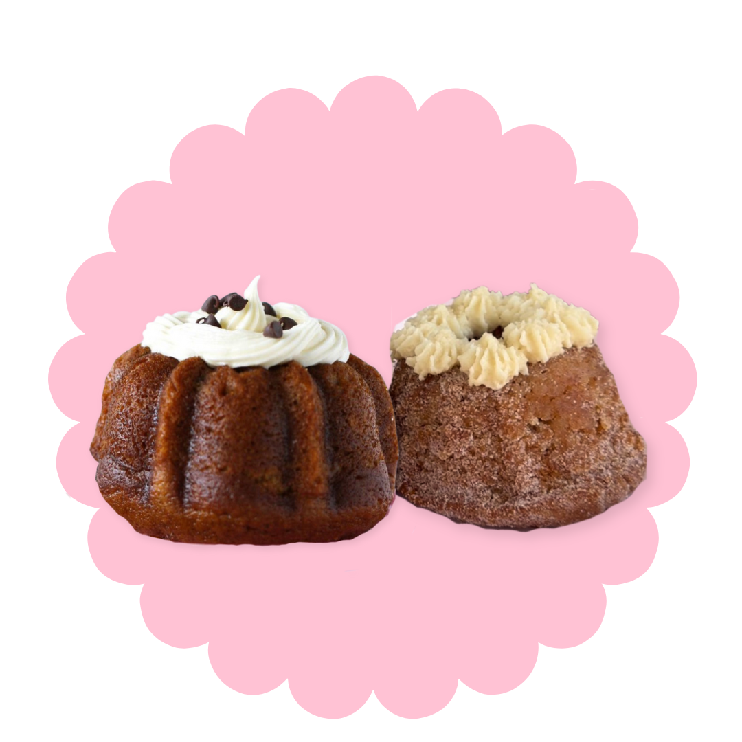 Mini Apple Cider Doughnut & Pumpkin Bundts - October 11th Pick-up